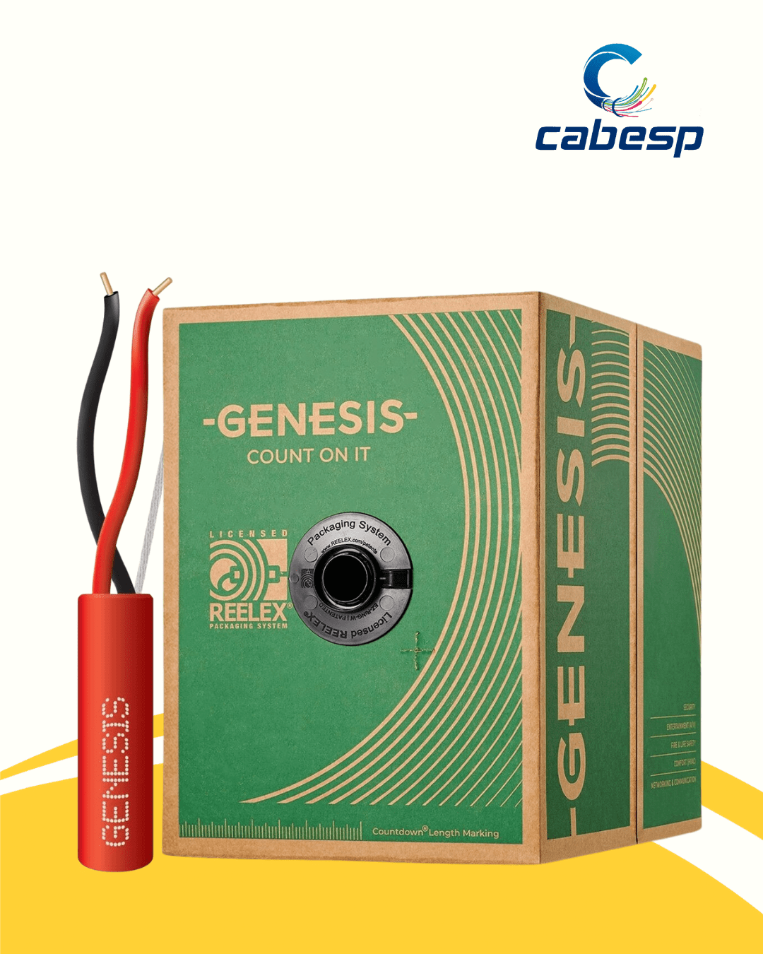 Cable 14/2 Rojo Sólido