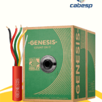 Cable 18/4 Rojo Sólido