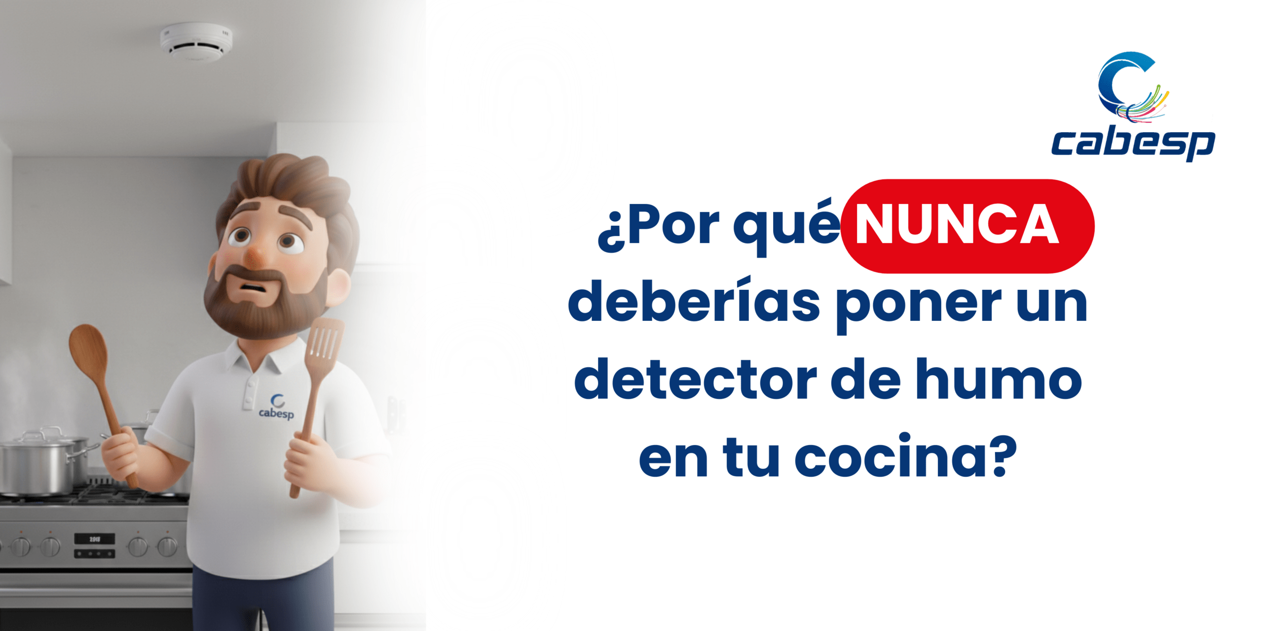 ¿Por qué nunca deberias poner un detector de humo en tu cocina?