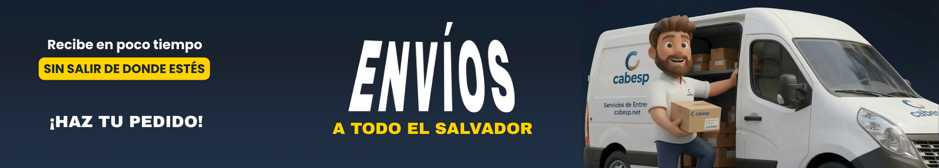 Envío a todo El Salvador